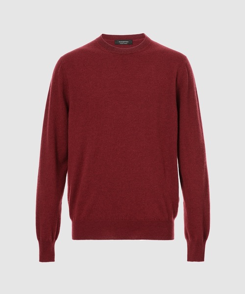 ZEGNA(ゼニア)の「ゼニア クルーネック ニット(ニット/セーター・メンズ・ホワイト/グレー/レッド/ブルー/ダークベージュ/ダークグリーン・50/46/48/52/54)」の6枚目の写真