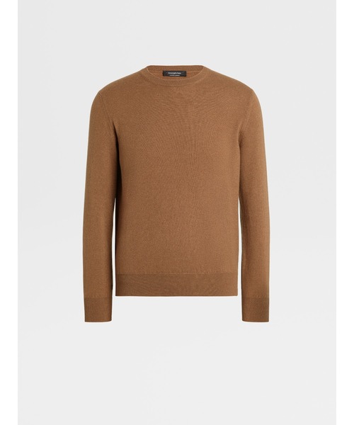 ZEGNA(ゼニア)の「ゼニア クルーネック ニット(ニット/セーター・メンズ・ホワイト/グレー/レッド/ブルー/ダークベージュ/ダークグリーン・50/46/48/52/54)」の7枚目の写真