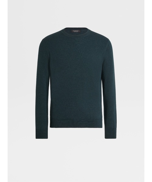 ZEGNA(ゼニア)の「ゼニア クルーネック ニット(ニット/セーター・メンズ・ホワイト/グレー/レッド/ブルー/ダークベージュ/ダークグリーン・50/46/48/52/54)」の17枚目の写真