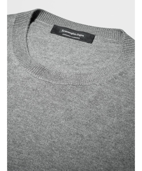 ZEGNA(ゼニア)の「ゼニア クルーネック ニット(ニット/セーター・メンズ・ホワイト/グレー/レッド/ブルー/ダークベージュ/ダークグリーン・50/46/48/52/54)」の20枚目の写真
