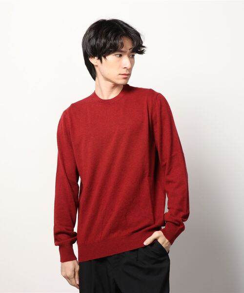 ZEGNA(ゼニア)の「ゼニア クルーネック ニット(ニット/セーター・メンズ・ホワイト/グレー/レッド/ブルー/ダークベージュ/ダークグリーン・50/46/48/52/54)」の15枚目の写真