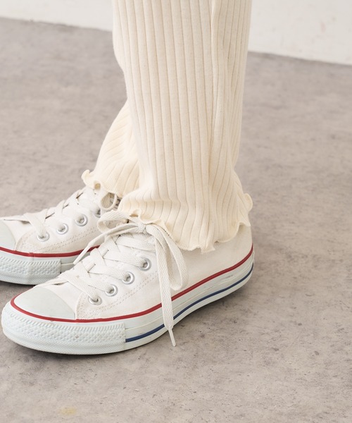 PUAL CE CIN（ピュアルセシン）の「針抜きリブパンツ（その他パンツ・レディース・ブラック/グレー/ナチュラル・FREE）」の17枚目の写真