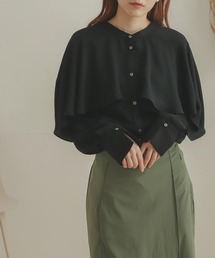 SENSE OF PLACE by URBAN RESEARCH | フレアケープブラウス(シャツ/ブラウス)