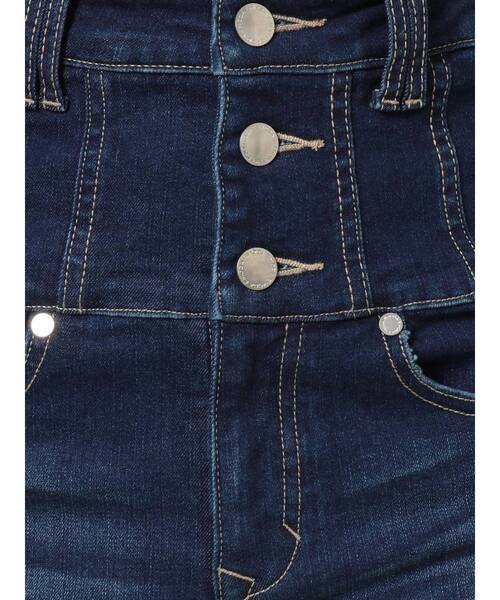 EMODA(エモダ)の「ダブルラインハイウエストパギンス(デニムパンツ・レディース・ブラック/インディゴブルー・SMALL/MEDIUM/X-SMALL)」の4枚目の写真