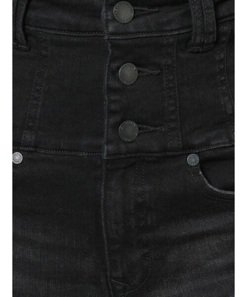 EMODA(エモダ)の「ダブルラインハイウエストパギンス(デニムパンツ・レディース・ブラック/インディゴブルー・SMALL/MEDIUM/X-SMALL)」の3枚目の写真