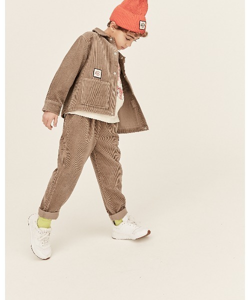 Wynken（ウィンケン）の「Wynken / コーデュロイジャケット（ブルゾン・キッズ・ブラウン・4Y/8Y）」の4枚目の写真