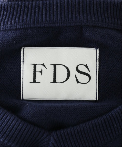 417 EDIFICE（フォーワンセブンエディフィス）の「【FDS / フェイマス デパートメント ストア】 Vネックコットンニット（ニット/セーター・メンズ・チャコールグレー/ネイビー・MEDIUM/LARGE/SMALL）」の15枚目の写真