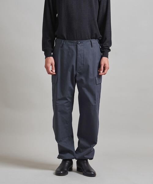 LOEFF（ロエフ）の「＜LOEFF（ロエフ）＞W サキソニー カーゴパンツ