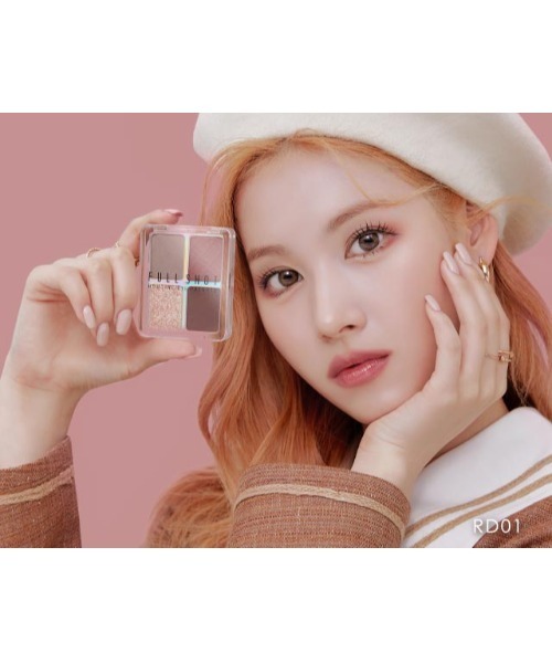 A'pieu（アピュー）の「【A'pieu/アピュー】≪日本限定秋冬カラー≫フルショット　ルーティーン　アイパレット（アイシャドウ・レディース・BR02 Cheerful Harry/OR01 Fancy Fox/RD01 Sweet Poodle・FREE）」の19枚目の写真