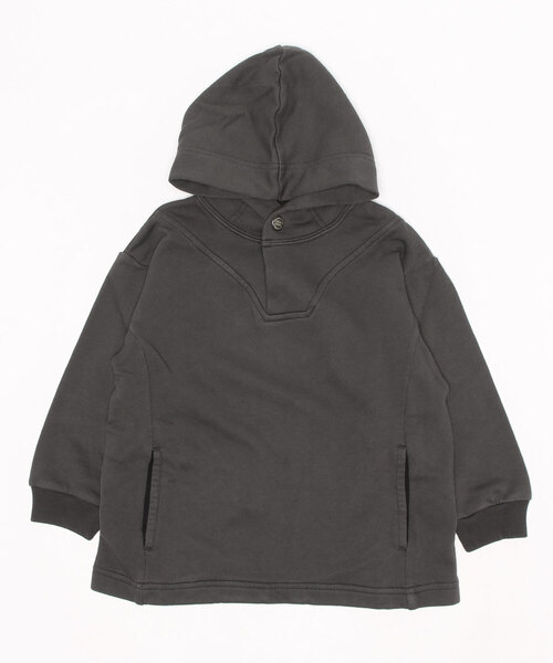 GROOVY COLORS（グルービーカラーズ）の「裏毛 SF パーカー（パーカー・キッズ・チャコールグレー/ネイビー/アイボリー・100/110/120）」の3枚目の写真