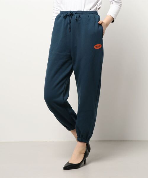 nemne store(ネンネストア)の「走り出す裏起毛スウェットパンツ(スウェットパンツ・レディース・ネイビー/グリーン/オートミール・フリー)」の17枚目の写真