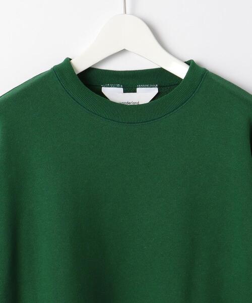 wonderland（ワンダーランド）の「＜wonderland＞ SWEAT CN/スウェット（スウェット・メンズ・ケリー/ライトグレー・1/0）」の7枚目の写真