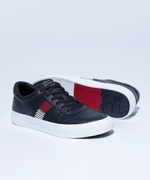 TOMMY HILFIGER | レザーフラッグスニーカー(スニーカー)