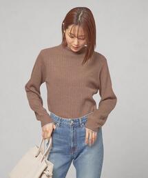 closet story | ＜closet story＞ソデライン スタンドネックニット -ウォッシャブル-(ニット/セーター)