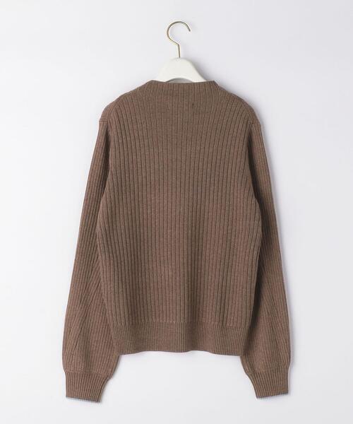 closet story（クローゼットストーリー）の「＜closet story＞ソデライン スタンドネックニット -ウォッシャブル-（ニット/セーター・レディース・ダークブラウン/ナチュラル/ライトピンク・FREE）」の14枚目の写真