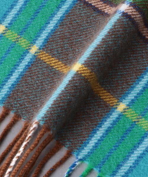Johnstons of Elgin(ジョンストンズオブエルガン)の「【別注】<JOHNSTONS(ジョンストンズ)> 2プライ マルチチェック マフラー 35✕170(マフラー・メンズ・その他1・FREE)」の2枚目の写真