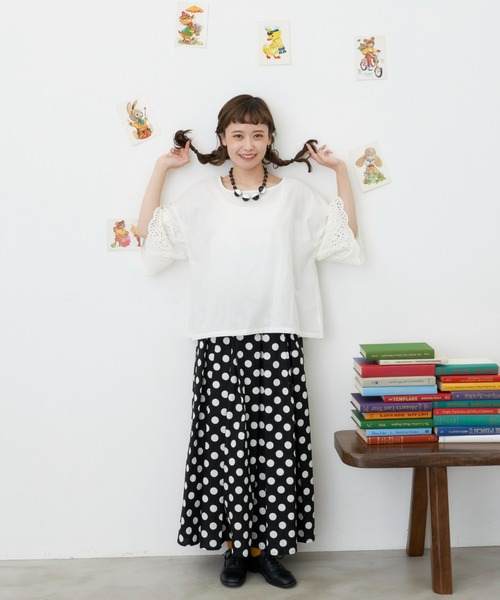 MERLOT(メルロー)の「フレアスカート(スカート・レディース・ブラック・FREE)」の10枚目の写真