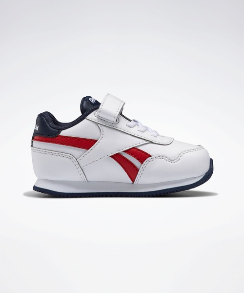 Reebok（リーボック）の「ロイヤル クラシック ジョガー 3.0 1V / ROYAL CLJOG 3.0 1V （スニーカー・キッズ・ブラック/ホワイト×ネイビー・15.0cm/16.0cm/14.0cm/12cm/13.0cm/11cm）」の7枚目の写真