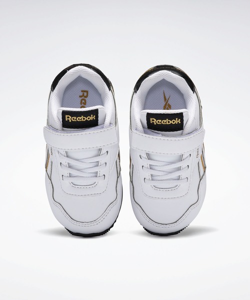 Reebok（リーボック）の「ロイヤル クラシック ジョガー 3.0 1V / ROYAL CLJOG 3.0 1V （スニーカー・キッズ・ブラック/ホワイト×ネイビー・15.0cm/16.0cm/14.0cm/12cm/13.0cm/11cm）」の12枚目の写真