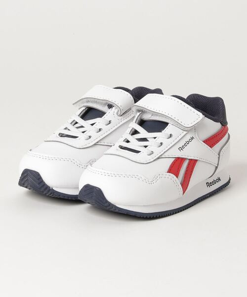 Reebok（リーボック）の「ロイヤル クラシック ジョガー 3.0 1V / ROYAL CLJOG 3.0 1V （スニーカー・キッズ・ブラック/ホワイト×ネイビー・15.0cm/16.0cm/14.0cm/12cm/13.0cm/11cm）」の14枚目の写真