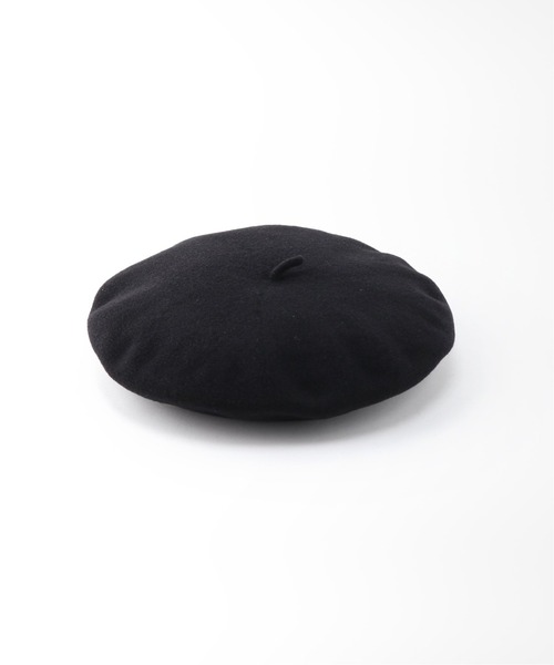 Le Beret Francais（ルベレーフランセ）の「【Le Beret Francais / ル・ベレー・フランセ】ベレー帽（ハンチング/ベレー帽・レディース・ブラック/ネイビー・FREE）」の2枚目の写真