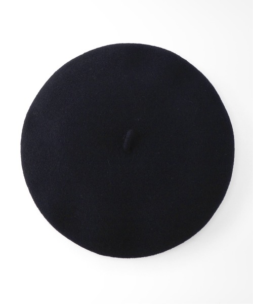 Le Beret Francais（ルベレーフランセ）の「【Le Beret Francais / ル・ベレー・フランセ】ベレー帽（ハンチング/ベレー帽・レディース・ブラック/ネイビー・FREE）」の4枚目の写真