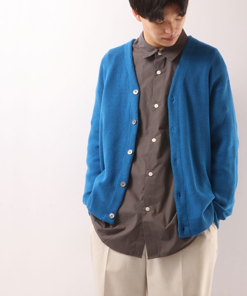 SUGGESTION（サジェッション）の「SUGGESTION 12ゲージ畦編みニット