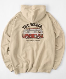 POWER TO THE PEOPLE | 【POWER TO THE PEOPLE/パワー トゥザ ピープル】 バックデザイン Hippie＆Wagon 刺繍 プルパーカー(パーカー)