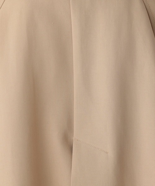 Curensology(カレンソロジー)の「Curensology(カレンソロジー)/ステンカラーコート(ステンカラーコート・レディース・ベージュ/ネイビー・38/36)」の7枚目の写真
