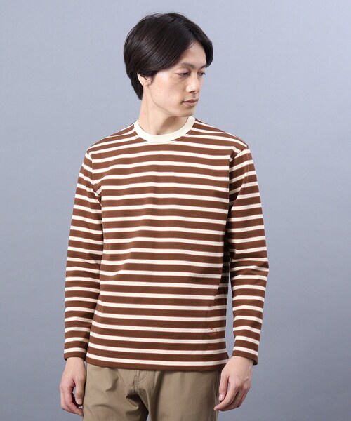TAKEO KIKUCHI（タケオキクチ）の「◇ポンチ ボーダー カットソー（T