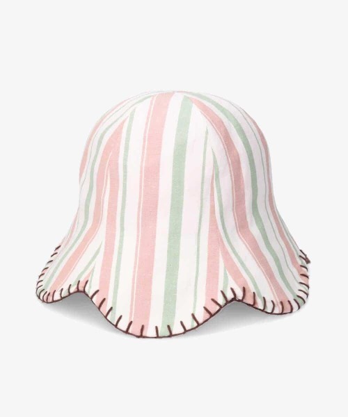 kaorinomori（カオリノモリ）の「カオリノモリ　コキュルハット（ハット・レディース・ホワイト/ネイビー・M/57.5cm）」の7枚目の写真