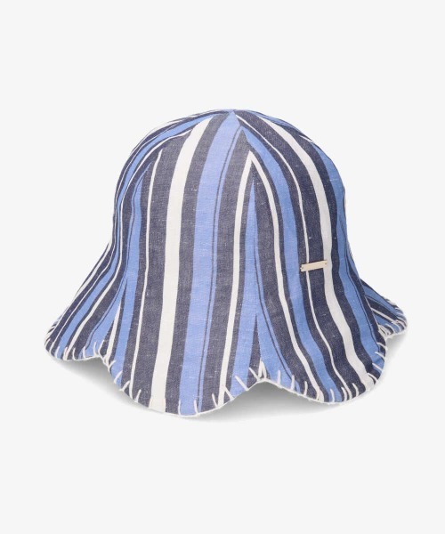 kaorinomori（カオリノモリ）の「カオリノモリ　コキュルハット（ハット・レディース・ホワイト/ネイビー・M/57.5cm）」の10枚目の写真