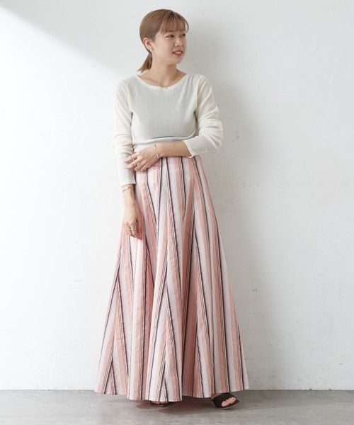 SHENERY（シーナリー）の「シアークレープブルーゼヘムロンTEE（Tシャツ/カットソー・レディース・ベージュ/オフホワイト・FREE）」の7枚目の写真