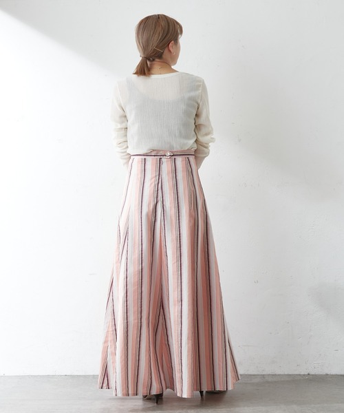 SHENERY（シーナリー）の「シアークレープブルーゼヘムロンTEE（Tシャツ/カットソー・レディース・ベージュ/オフホワイト・FREE）」の10枚目の写真