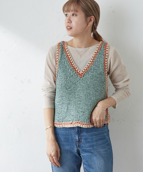 SHENERY（シーナリー）の「シアークレープブルーゼヘムロンTEE（Tシャツ/カットソー・レディース・ベージュ/オフホワイト・FREE）」の18枚目の写真