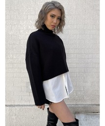 EGOIST | 天竺タートルニットトップス(ニット/セーター)