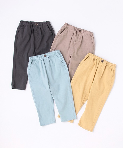petit main（プティマイン）の「カフェパンツ（その他パンツ・キッズ・イエロー/チャコール/ライトブルー/ライトベージュ・80ｃｍ/130cm/100cm/90cm/120cm/110cm）」の9枚目の写真