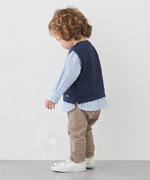 petit main（プティマイン）の「カフェパンツ（その他パンツ・キッズ・イエロー/チャコール/ライトブルー/ライトベージュ・80ｃｍ/130cm/100cm/90cm/120cm/110cm）」の18枚目の写真