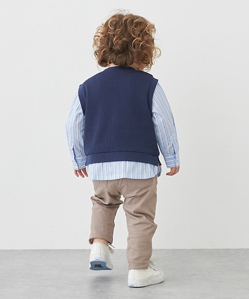 petit main（プティマイン）の「カフェパンツ（その他パンツ・キッズ・イエロー/チャコール/ライトブルー/ライトベージュ・80ｃｍ/130cm/100cm/90cm/120cm/110cm）」の19枚目の写真