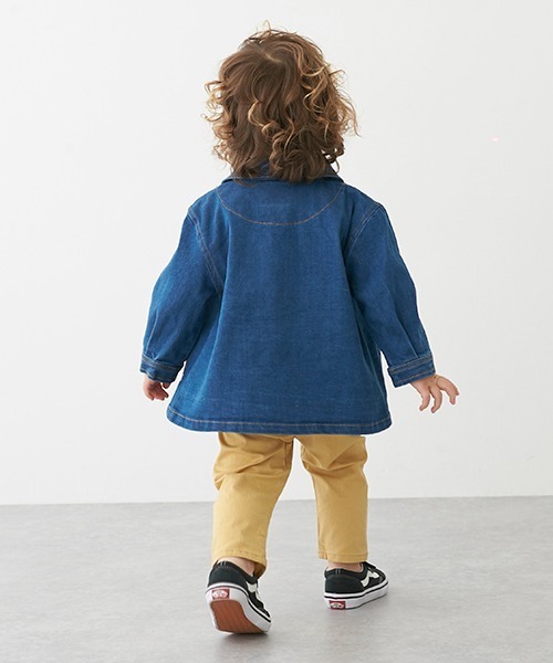 petit main（プティマイン）の「カフェパンツ（その他パンツ・キッズ・イエロー/チャコール/ライトブルー/ライトベージュ・80ｃｍ/130cm/100cm/90cm/120cm/110cm）」の17枚目の写真