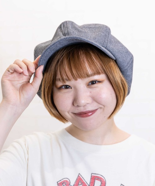 無（ム）の「デニムキャスケット（キャスケット・メンズ・ネイビー/ブラック/グレー・FREE）」の17枚目の写真