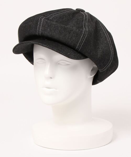 無（ム）の「デニムキャスケット（キャスケット・メンズ・ネイビー/ブラック/グレー・FREE）」の5枚目の写真