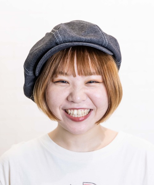 無（ム）の「デニムキャスケット（キャスケット・メンズ・ネイビー/ブラック/グレー・FREE）」の22枚目の写真