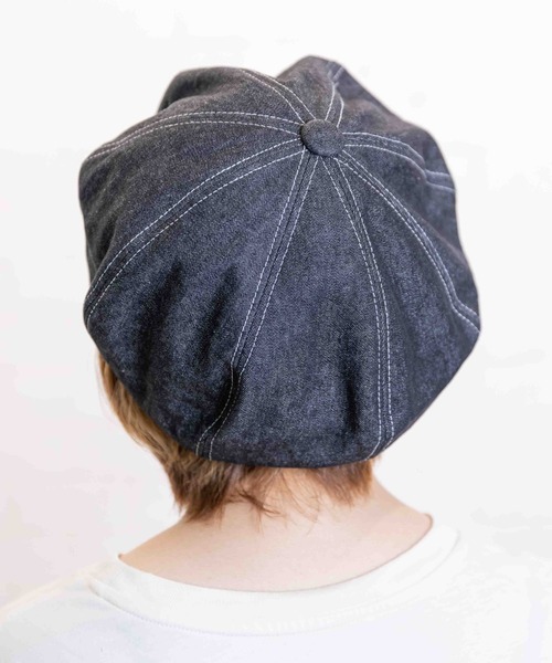 無（ム）の「デニムキャスケット（キャスケット・メンズ・ネイビー/ブラック/グレー・FREE）」の20枚目の写真