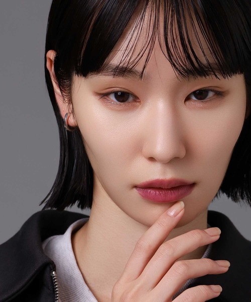 LION HEART（ライオンハート）の「LH for Gift シルバーイヤリング/ツイストテクスチャー/シルバー925（イヤリング・メンズ・シルバー/ブラック・ONE SIZE）」の8枚目の写真