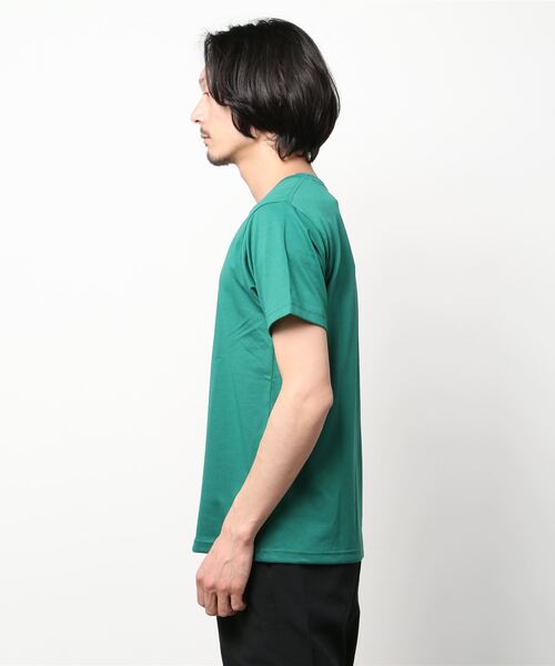 THE NORTH FACE(ザノースフェイス)の「THE NORTH FACE/ノースフェイス カリフォルニアロゴTシャツ NT32155(Tシャツ/カットソー・メンズ・ネイビー/グリーン/ホワイト・L/M/XL)」の5枚目の写真