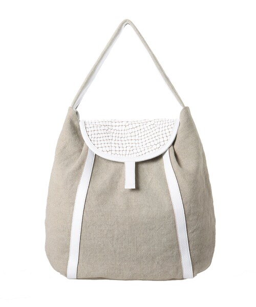 HIROKO HAYASHI（ヒロコハヤシ）の「◆MOSAICO(モザイコ)ワンショルダーバッグ（ショルダーバッグ・レディース・ホワイト系その他4・00）」の2枚目の写真