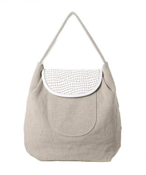 HIROKO HAYASHI（ヒロコハヤシ）の「◆MOSAICO(モザイコ)ワンショルダーバッグ（ショルダーバッグ・レディース・ホワイト系その他4・00）」の5枚目の写真