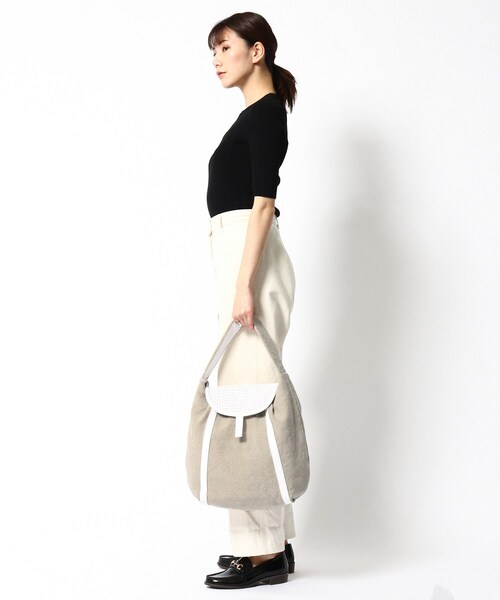 HIROKO HAYASHI（ヒロコハヤシ）の「◆MOSAICO(モザイコ)ワンショルダーバッグ（ショルダーバッグ・レディース・ホワイト系その他4・00）」の16枚目の写真