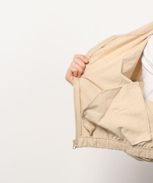 GAP(ギャップ)の「ウッシュド ロー ジャージ クロップ パーカー(パーカー・レディース・ライトブルー/ベージュ/グレー/ネイビー・S/M/L/XS/XXS)」の11枚目の写真